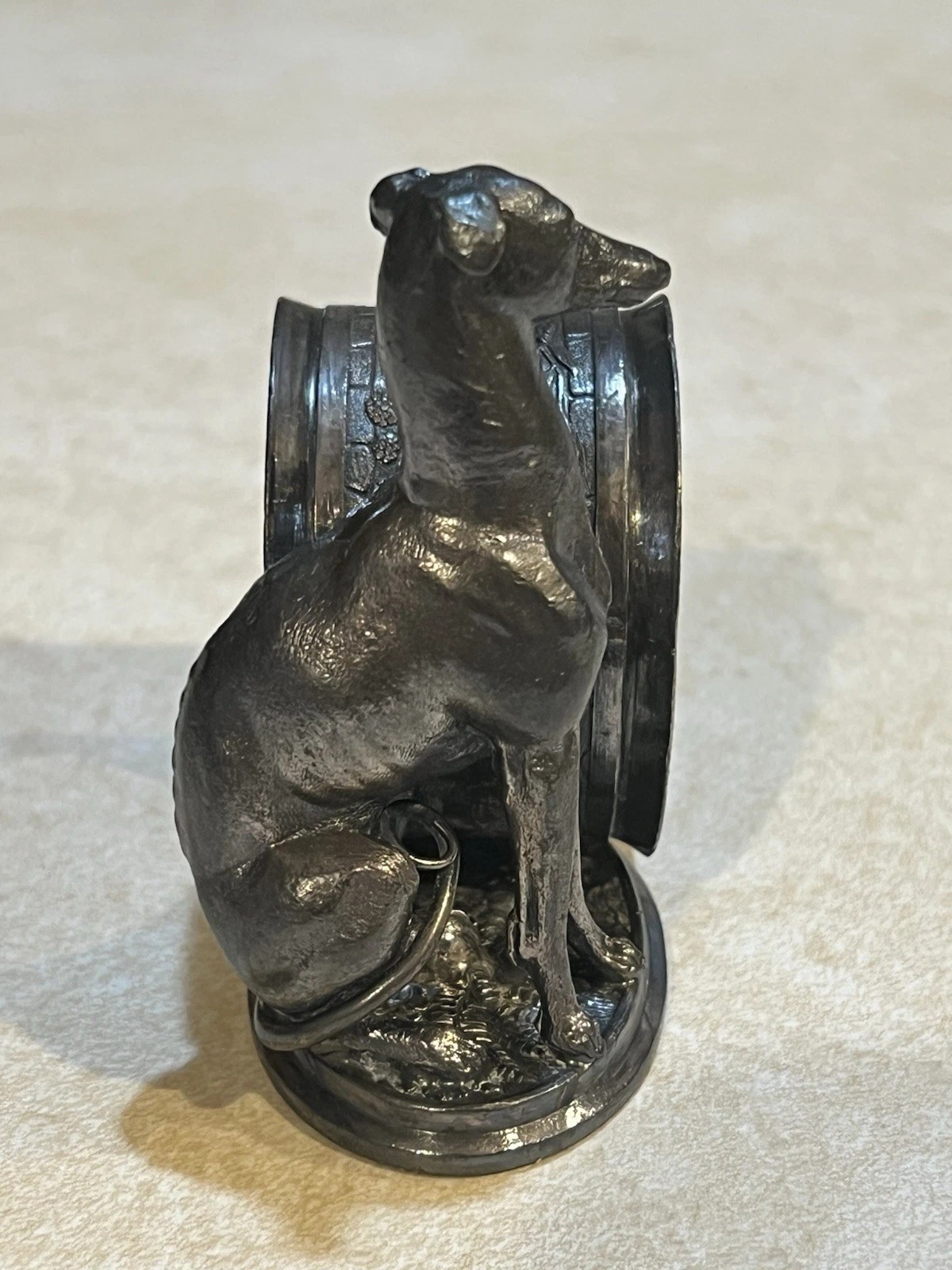 Reed & Barton 1485 greyhound figural napsin ring