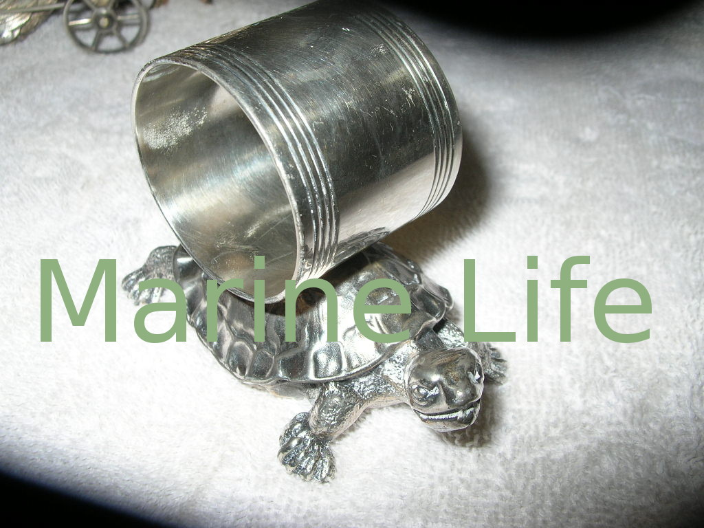 Marine Life figural napkin rings